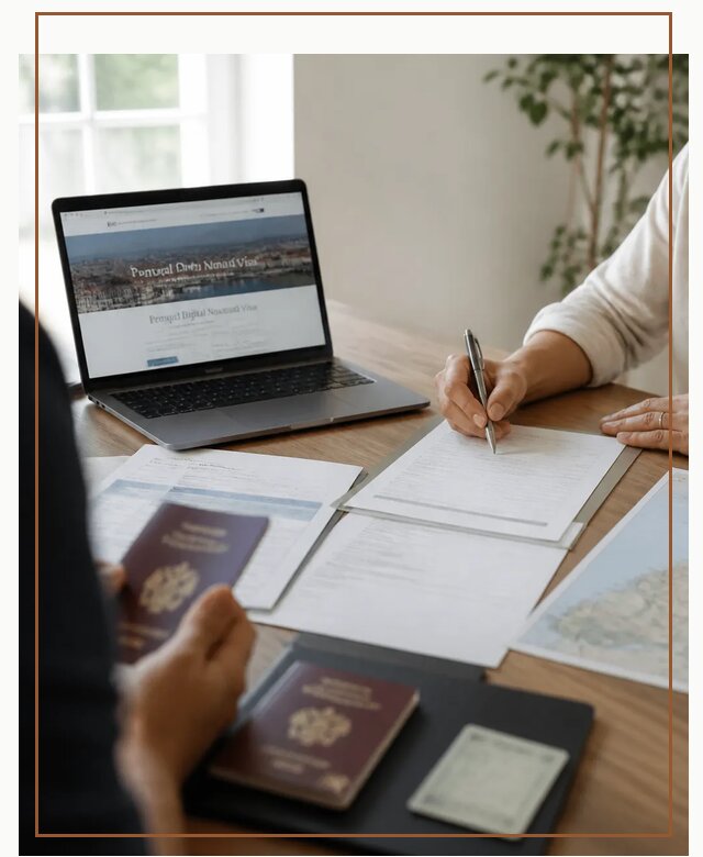 Оформление Digital Nomad и ВНЖ Португалии в Старой Руссе